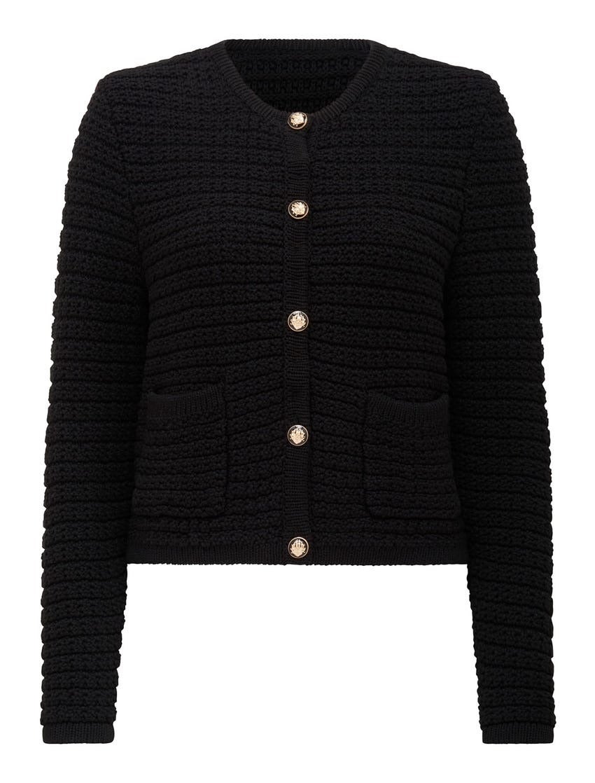 Chloe Textured Knit Cardigan